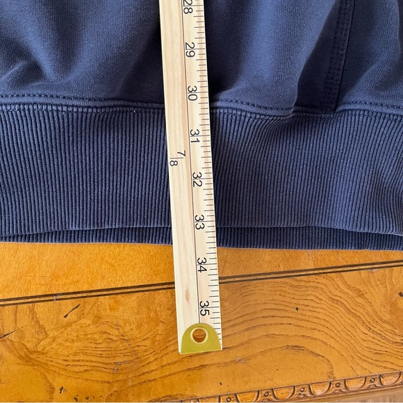 Carhartt Rain Defender Navy Blue Hoodie Workwear Heavy Mens Size 3XLT Tall XXXL - Picture 8 of 12